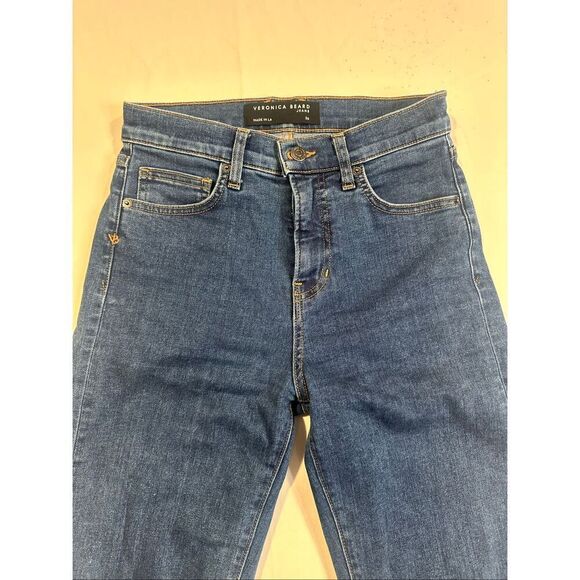 Veronica Bread Ryleigh High Waist Ankle Slim Straight Leg Jeans, size 26 - Picture 2 of 9